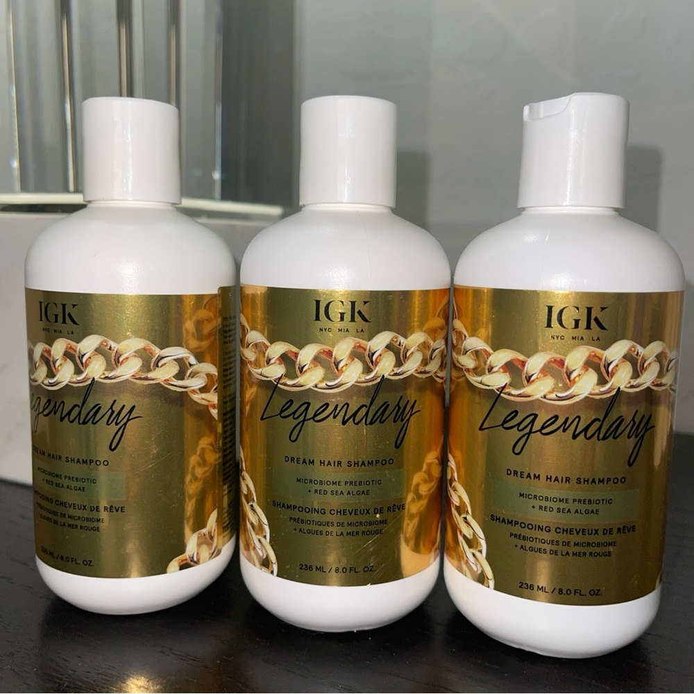 GK Legendary Dream Hair Shampoo - Gold and White